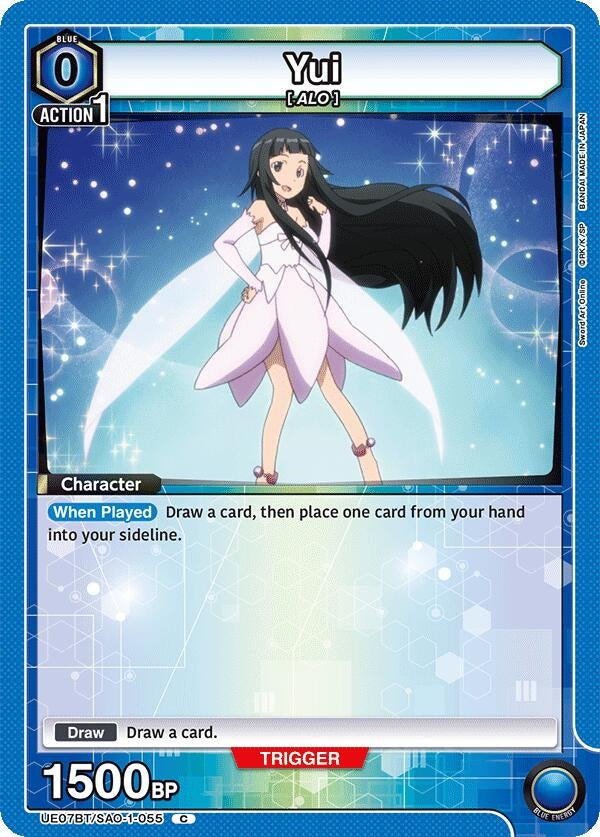 Image for Yui (055) (UE07BT/SAO-1-055) (UE07BT: Sword Art Online) (UE07BT) - Union Arena