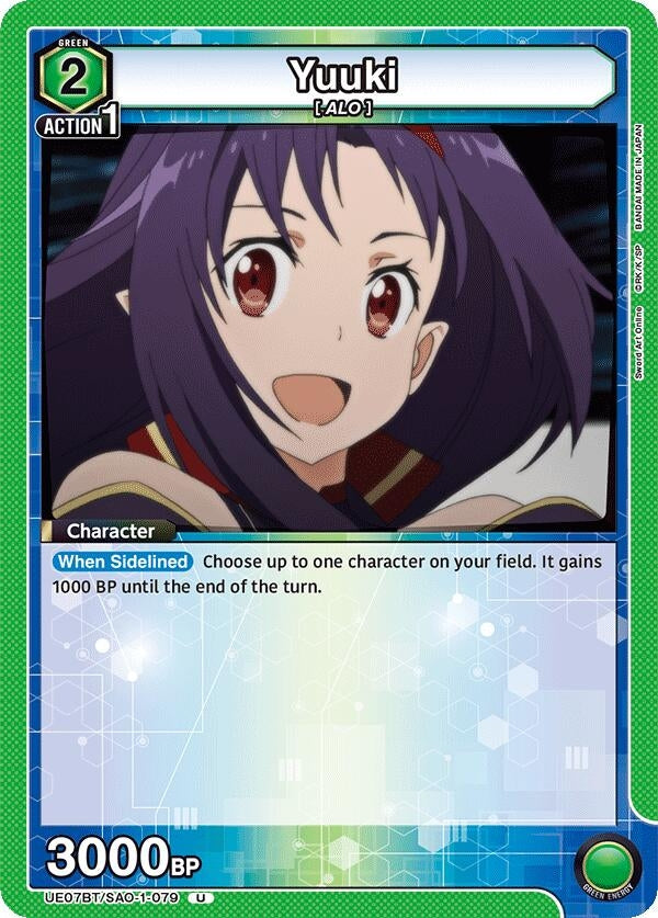 Image for Yuuki (079) (UE07BT/SAO-1-079) (UE07BT: Sword Art Online) (UE07BT) - Union Arena