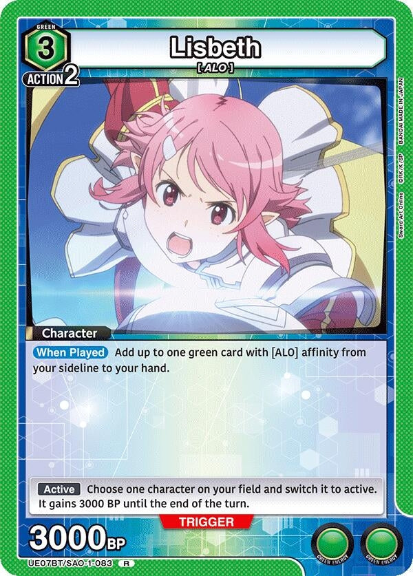 Image for Lisbeth (083) (UE07BT/SAO-1-083) (UE07BT: Sword Art Online) (UE07BT) - Union Arena