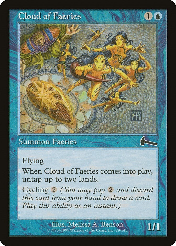 Cloud of Faeries (29) (Urza's Legacy)