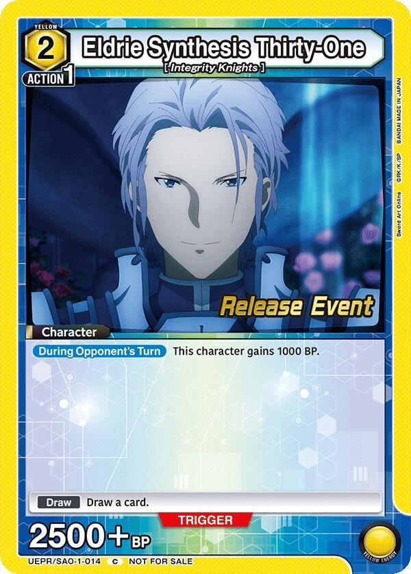 Image for Eldrie Synthesis Thirty-One (UEPR/SAO-1-014) (UE07BT: Sword Art Online Release Event Cards) (UE07BT_RE) - Union Arena