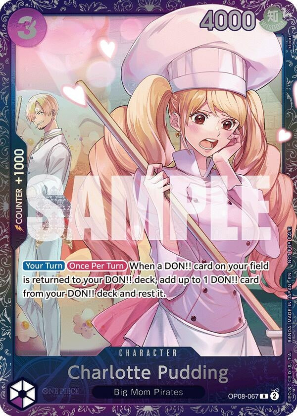 Image for Charlotte Pudding (Treasure Cup 2025) (OP08-067) (One Piece Promotion Cards) (OP-PR) - One Piece Card Game