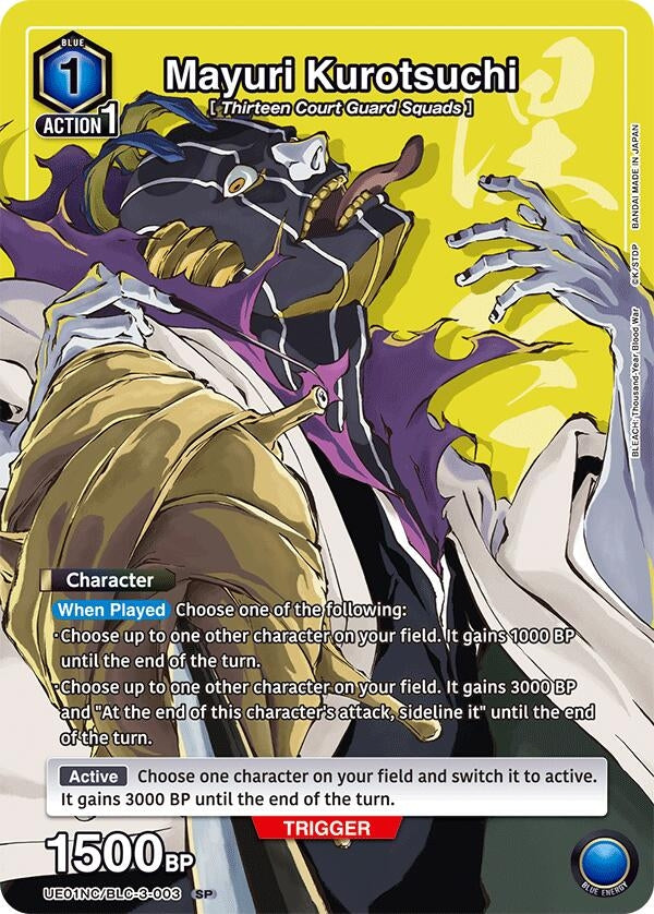 Image for Mayuri Kurotsuchi (UE01NC/BLC-3-003) (UE01NC: New Card Selection: BLEACH: Thousand-Year Blood War) (UE01NC) - Union Arena
