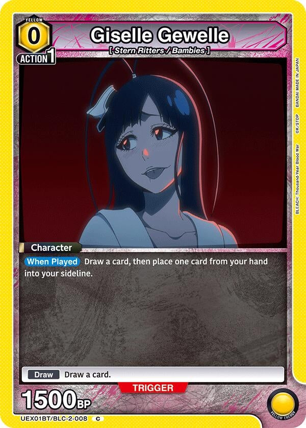 Image for Giselle Gewelle (Box Topper Foil) (UEX01BT/BLC-2-008) (UEX01BT: BLEACH: Thousand-Year Blood War Vol.2) (UEX01BT) - Union Arena