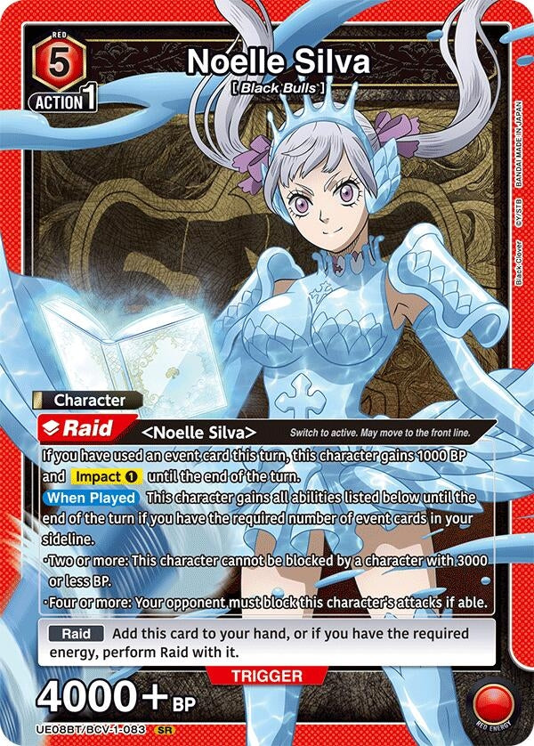 Image for Noelle Silva (083) (UE08BT/BCV-1-083) (UE08BT: Black Clover) (UE08BT) - Union Arena