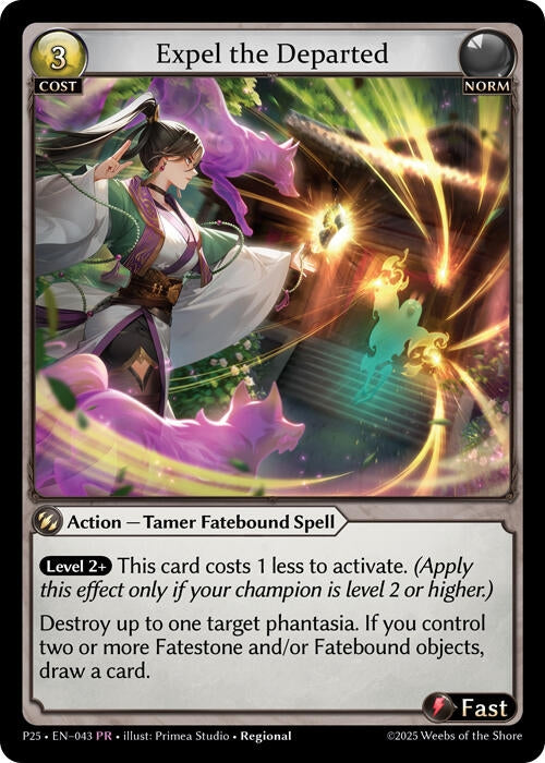 Image for Expel the Departed (043) (Promotional Cards) (P) - Grand Archive TCG