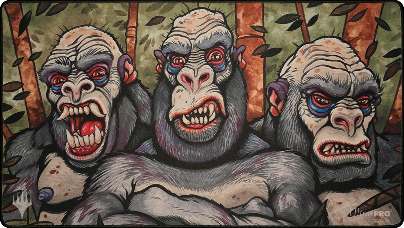 Image for Jeff Laubenstein Ultra Pro Exclusive Playmat for Magic: The Gathering - Apes of Rath - Playmats