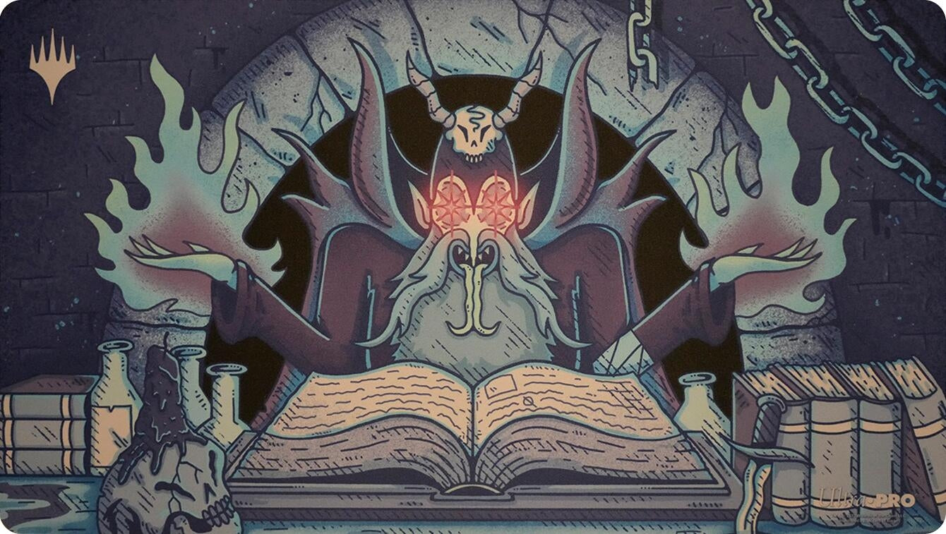 Image for Wizard of Barge Ultra Pro Exclusive Playmat for Magic: The Gathering - Lim-Dul's Vault - Playmats