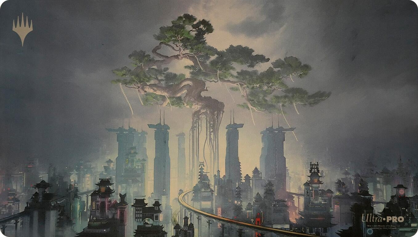 Image for Chris Ostrowski Ultra Pro Exclusive Playmat for Magic: The Gathering - Boseiju, Who Endures - Playmats