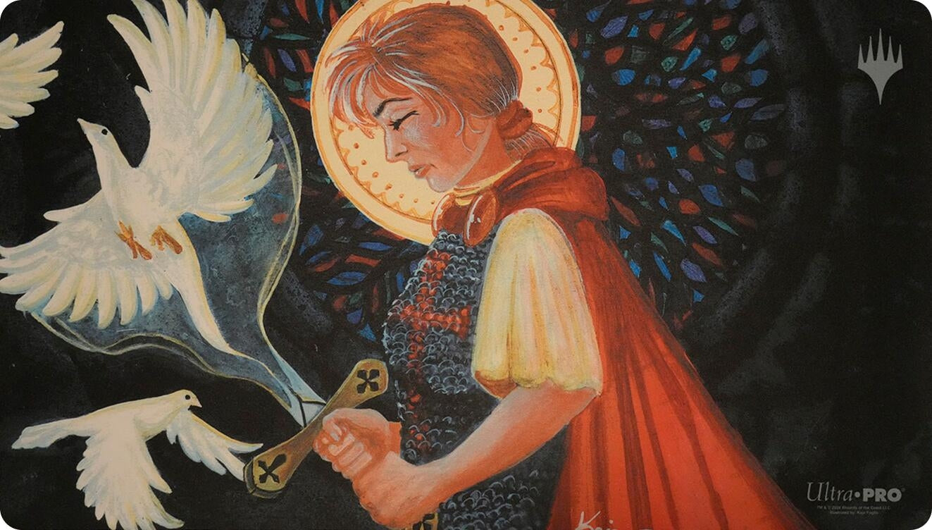 Image for Kaja Foglio Ultra Pro Exclusive Playmat for Magic: The Gathering - Swords to Plowshares - Playmats