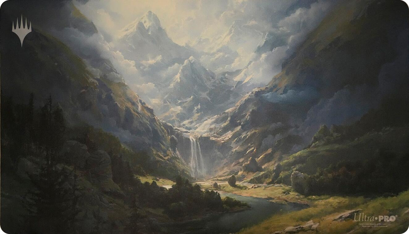 Image for Chris Ostrowski Ultra Pro Exclusive Playmat for Magic: The Gathering - Wooded Foothills - Playmats