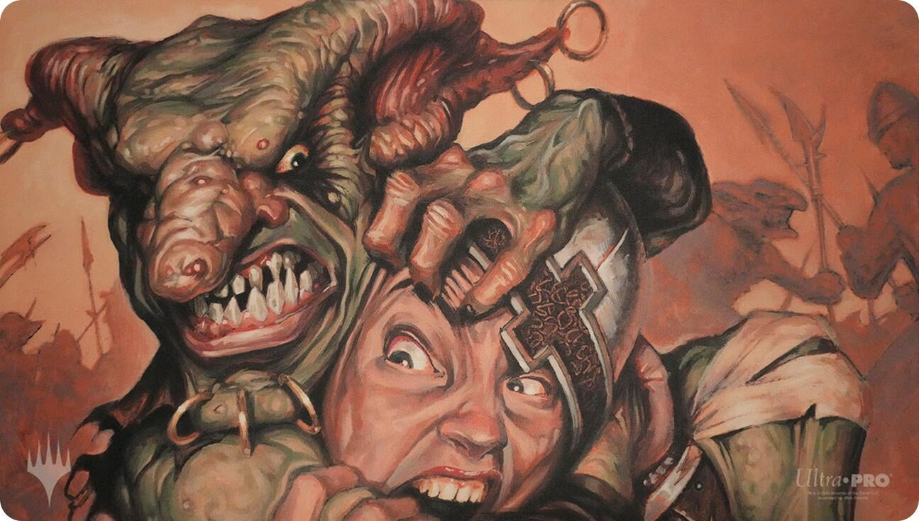 Image for Matt Cavotta Ultra Pro Exclusive Playmat for Magic: The Gathering - Goblin Piledriver - Playmats