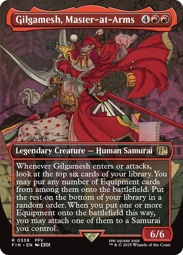 Gilgamesh, Master-at-Arms (Borderless) (338) (FINAL FANTASY)