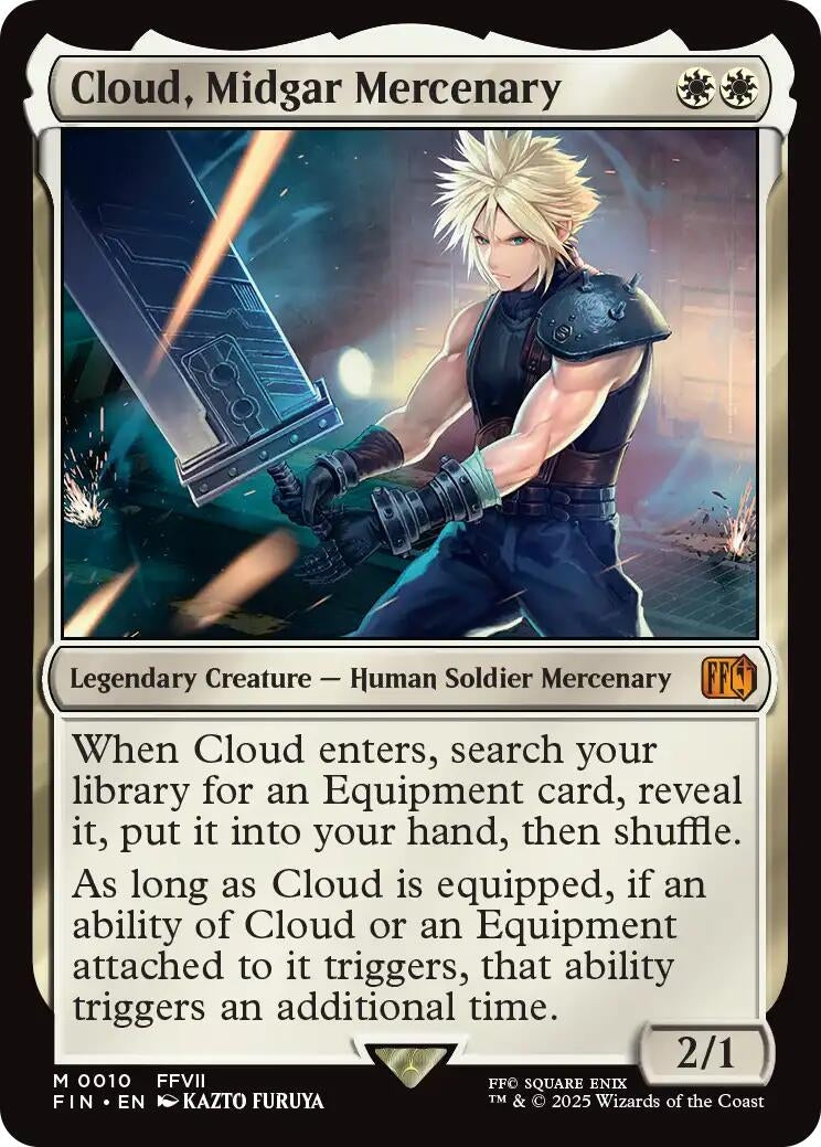 Cloud, Midgar Mercenary (10) (FINAL FANTASY) - PokeBox USA