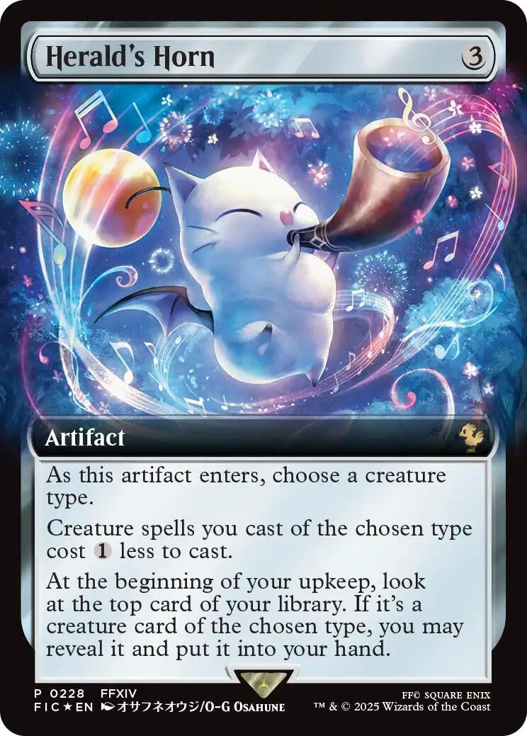 Herald's Horn (Extended Art) (228) (Buy-A-Box Promos)