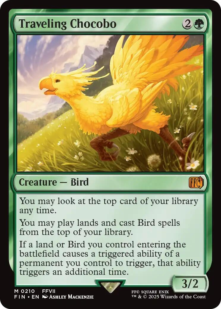 Traveling Chocobo (210) (FINAL FANTASY)
