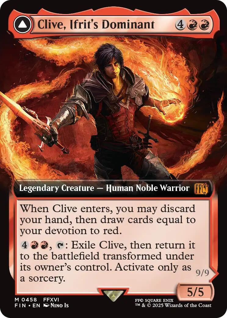 Clive, Ifrit's Dominant (Extended Art) (458) (FINAL FANTASY)