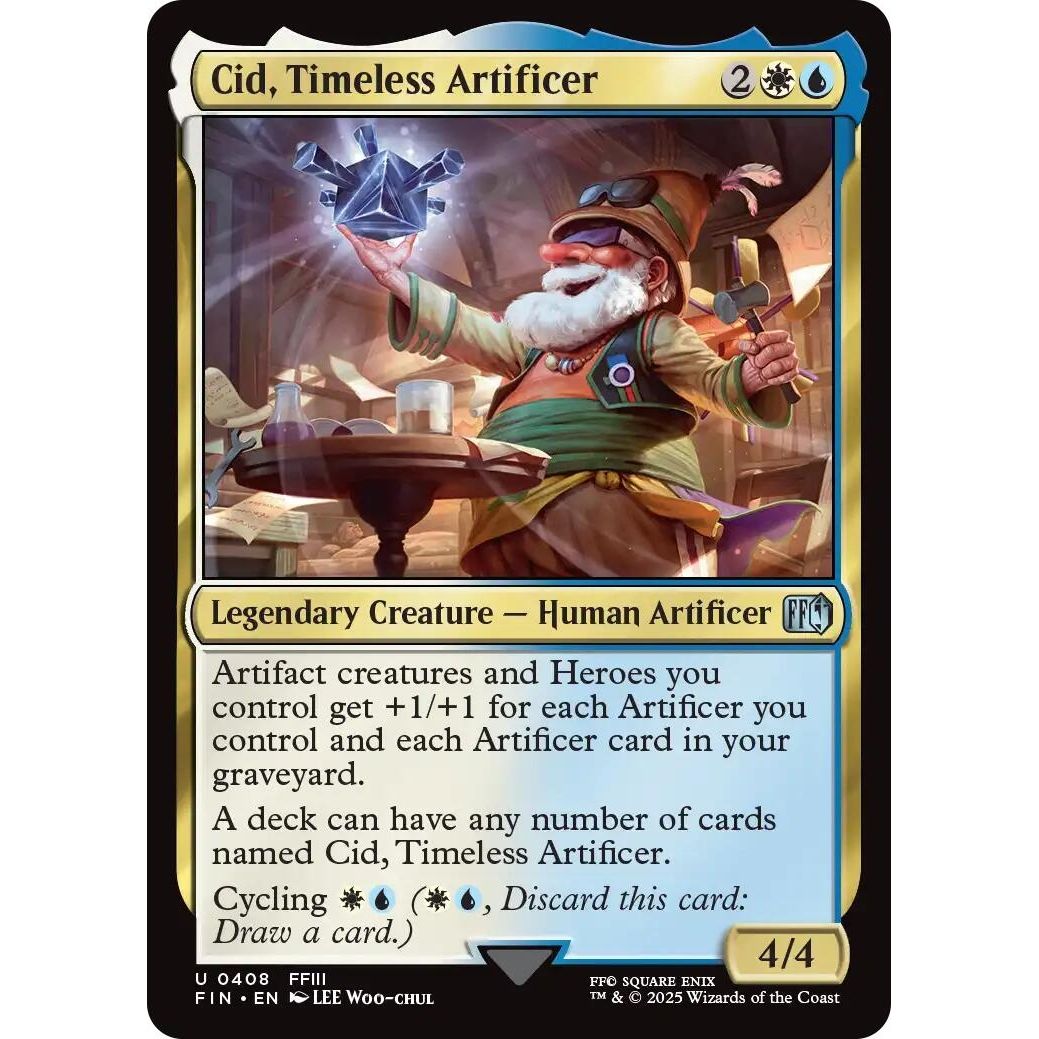 Cid, Timeless Artificer (0408) (408) (FINAL FANTASY) - PokeBox USA