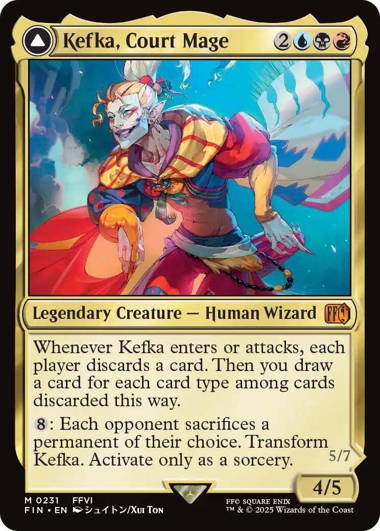 Kefka, Court Mage (231) (FINAL FANTASY) - PokeBox USA