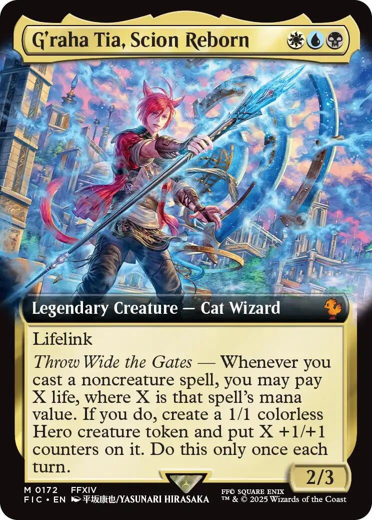 G'raha Tia, Scion Reborn (Extended Art) (172) (FINAL FANTASY)