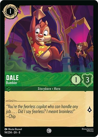 Image for Dale - Bumbler (94/204) (Reign of Jafar) (8) - Disney Lorcana