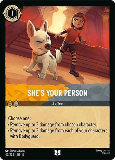 Image for She's Your Person (40/204) (Reign of Jafar) (8) - Disney Lorcana