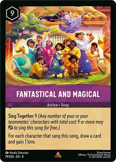 Image for Fantastical and Magical (79/204) (Reign of Jafar) (8) - Disney Lorcana