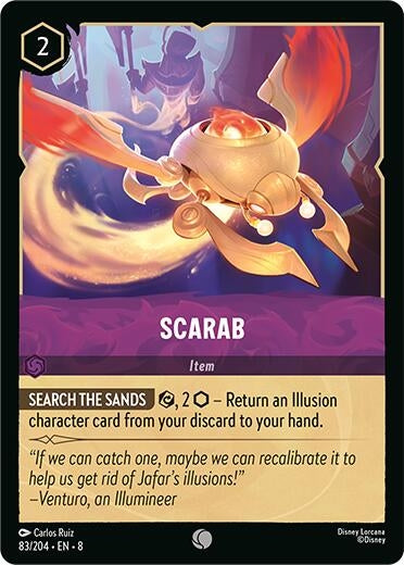 Image for Scarab (83/204) (Reign of Jafar) (8) - Disney Lorcana