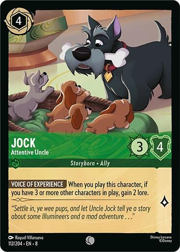 Image for Jock - Attentive Uncle (112/204) (Reign of Jafar) (8) - Disney Lorcana