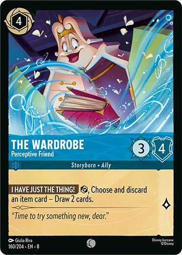Image for The Wardrobe - Perceptive Friend (160/204) (Reign of Jafar) (8) - Disney Lorcana