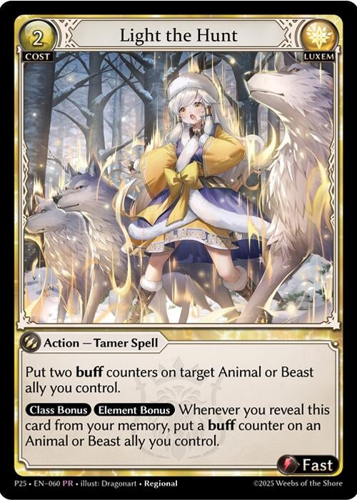 Image for Light the Hunt (060) (Promotional Cards) (P) - Grand Archive TCG