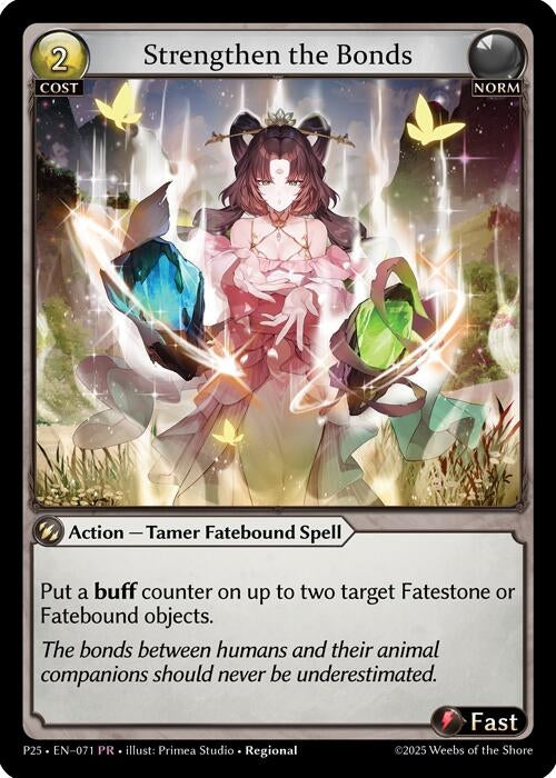 Image for Strengthen the Bonds (071) (Promotional Cards) (P) - Grand Archive TCG