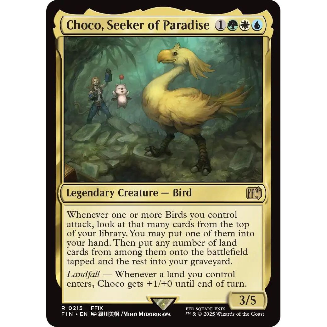 Choco, Seeker of Paradise (215) (FINAL FANTASY) - PokeBox USA