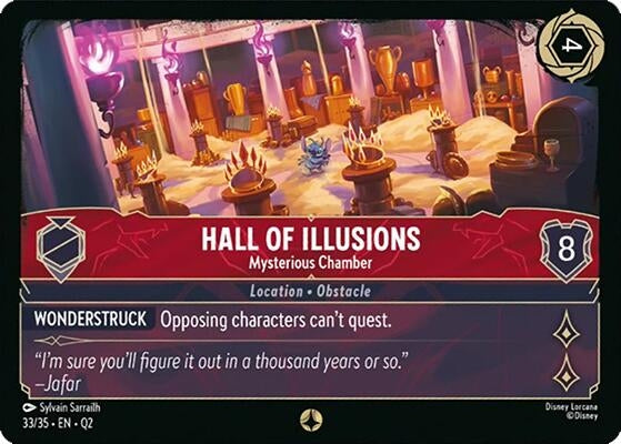 Image for Hall of Illusions - Mysterious Chamber (33/35) (Illumineer's Quest: Palace Heist) (Q2) - Disney Lorcana