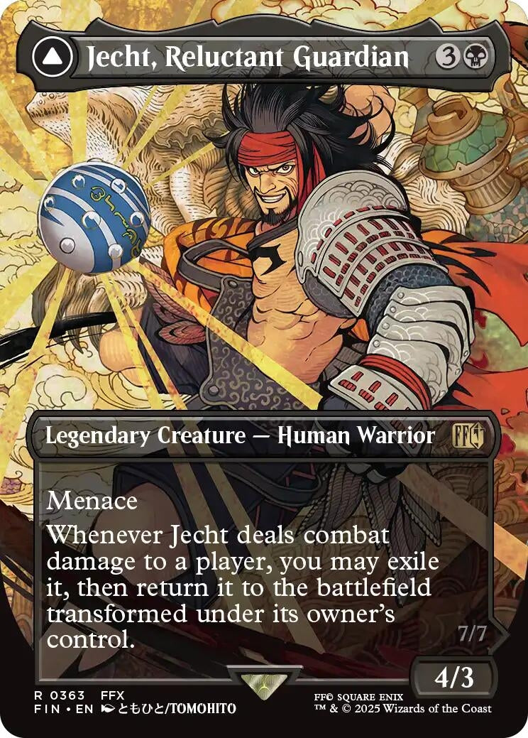 Jecht, Reluctant Guardian (Borderless) (363) (FINAL FANTASY)