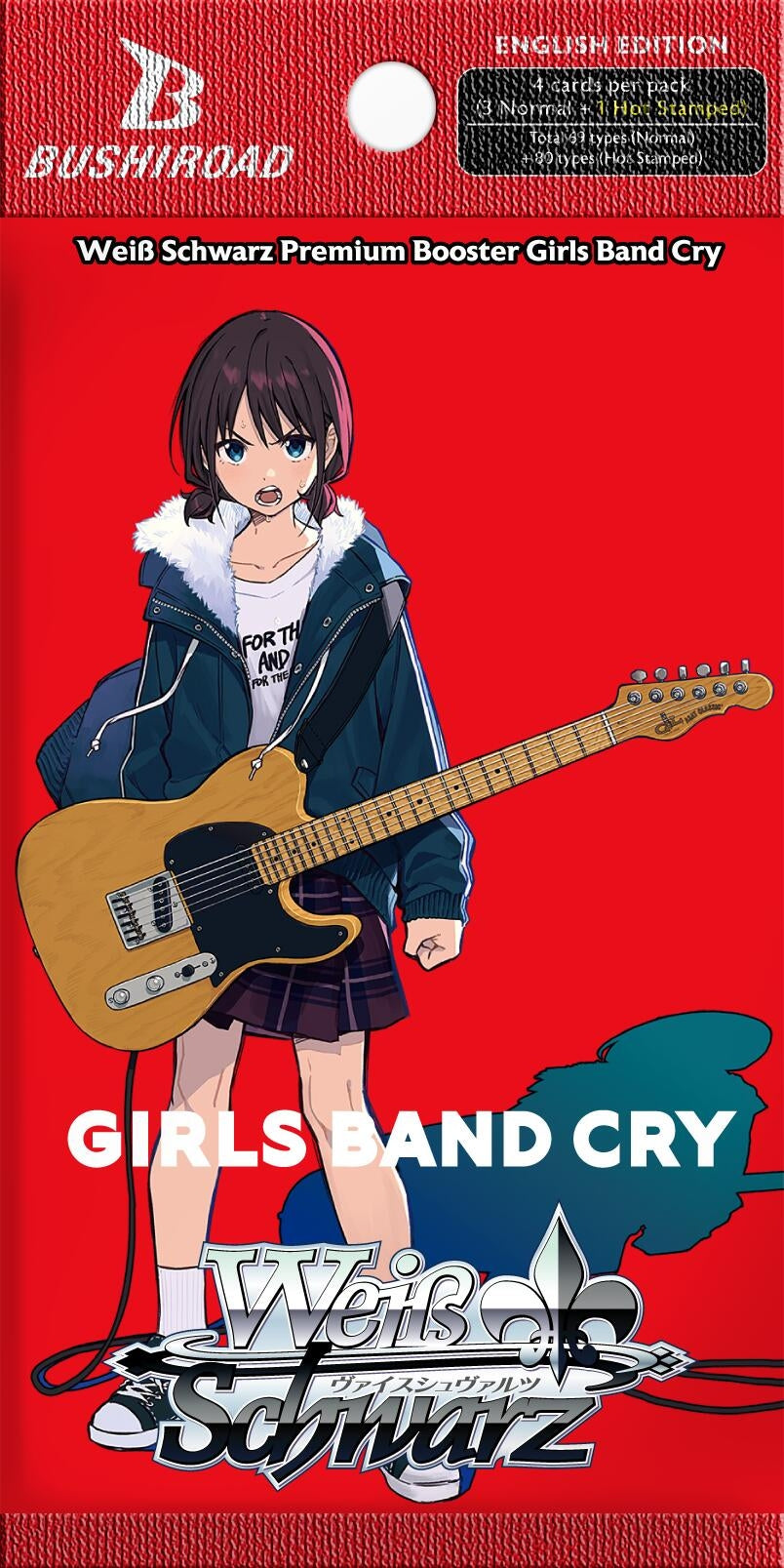 Image for Girls Band Cry Premium Booster Pack - Weiss Schwarz