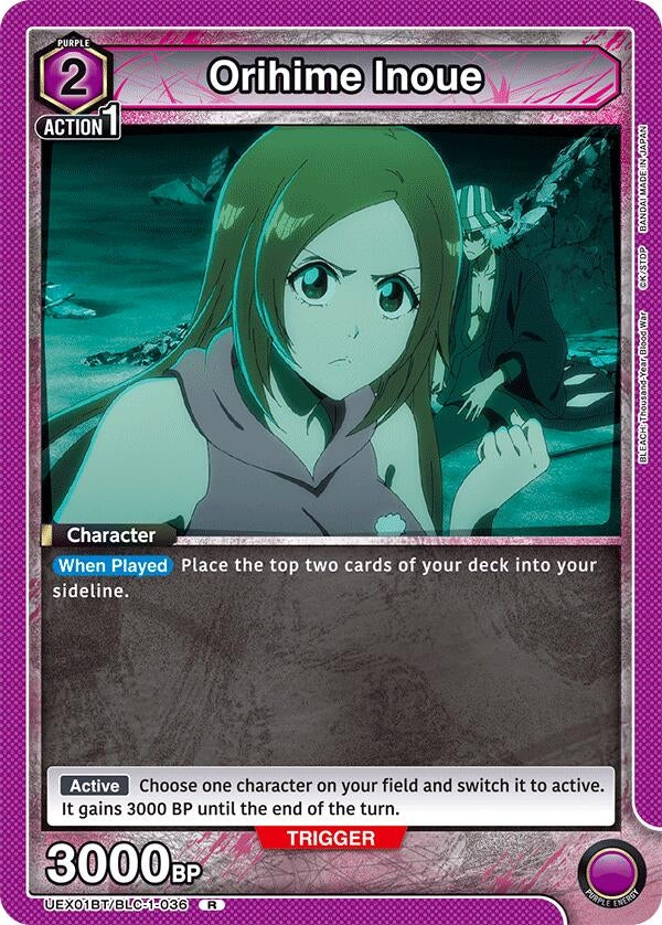 Image for Orihime Inoue (036) (UEX01BT/BLC-1-036) (UEX01BT: BLEACH: Thousand-Year Blood War Vol.2) (UEX01BT) - Union Arena