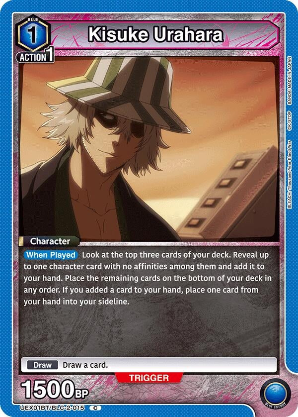 Image for Kisuke Urahara (015) (UEX01BT/BLC-2-015) (UEX01BT: BLEACH: Thousand-Year Blood War Vol.2) (UEX01BT) - Union Arena