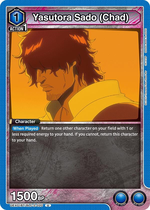 Image for Yasutora Sado (Chad) (UEX01BT/BLC-2-020) (UEX01BT: BLEACH: Thousand-Year Blood War Vol.2) (UEX01BT) - Union Arena