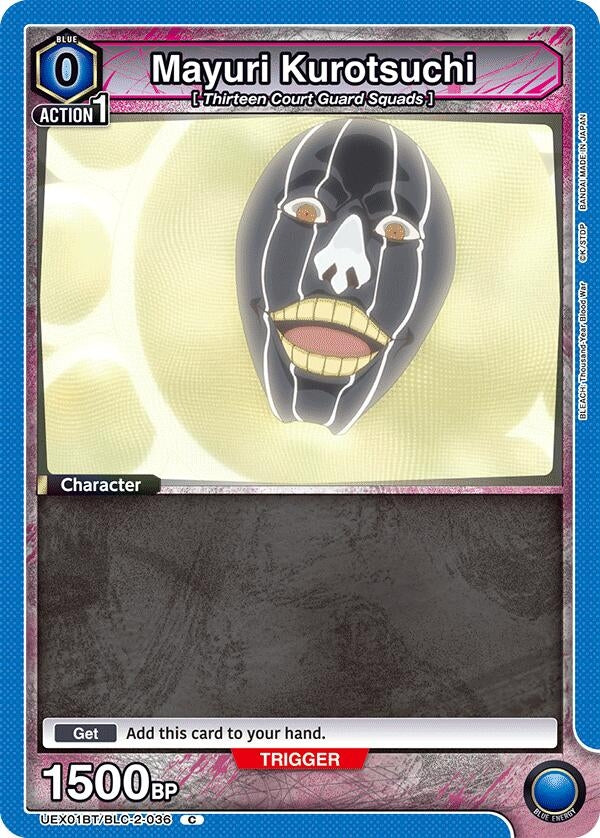 Image for Mayuri Kurotsuchi (036) (UEX01BT/BLC-2-036) (UEX01BT: BLEACH: Thousand-Year Blood War Vol.2) (UEX01BT) - Union Arena