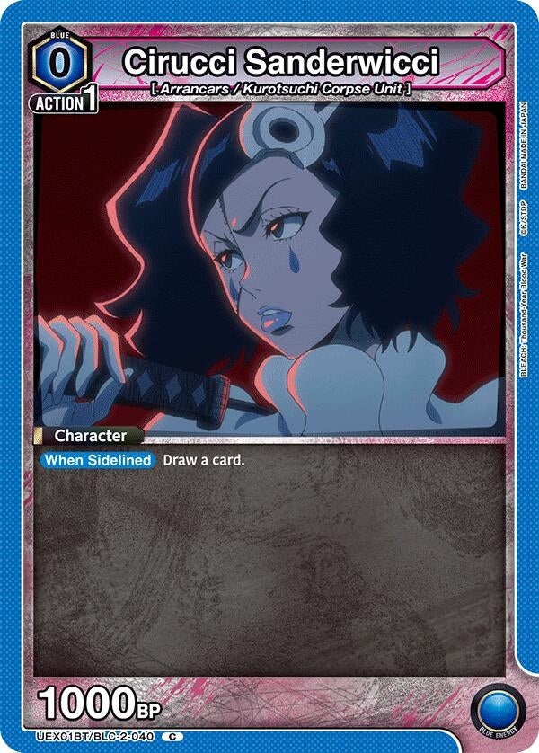 Image for Cirucci Sanderwicci (UEX01BT/BLC-2-040) (UEX01BT: BLEACH: Thousand-Year Blood War Vol.2) (UEX01BT) - Union Arena