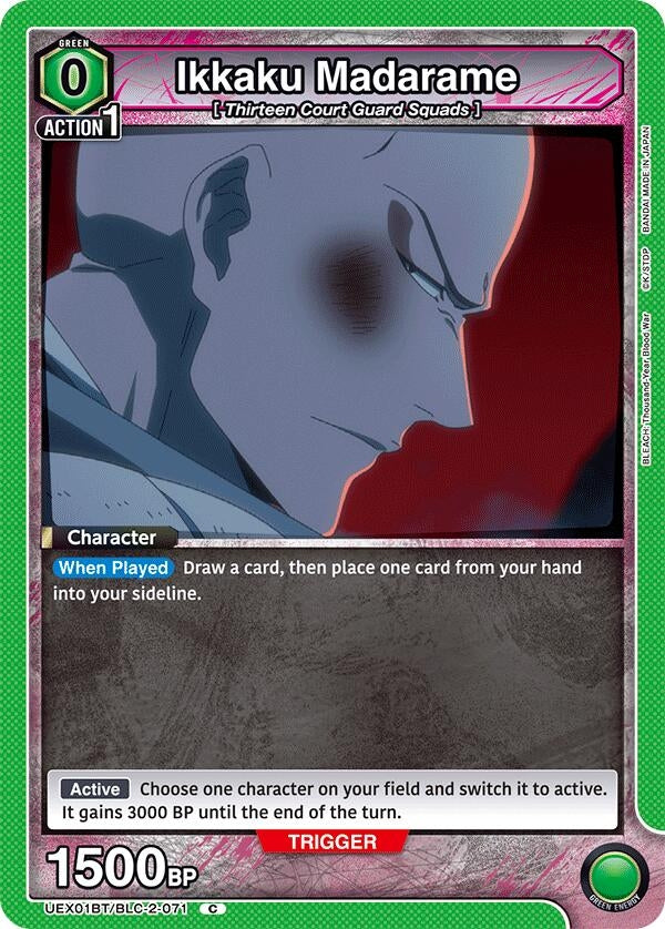 Image for Ikkaku Madarame (UEX01BT/BLC-2-071) (UEX01BT: BLEACH: Thousand-Year Blood War Vol.2) (UEX01BT) - Union Arena