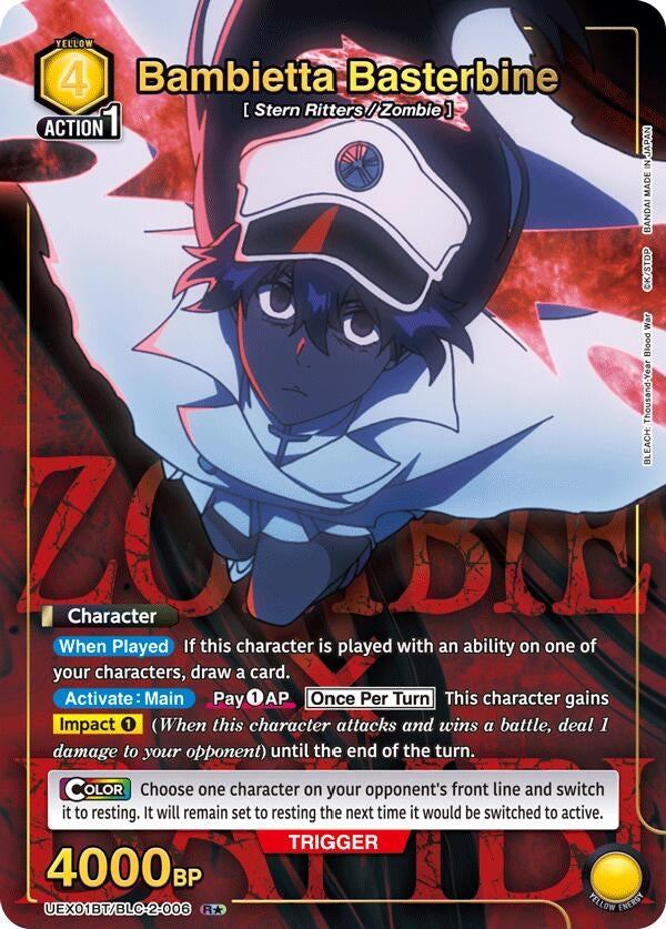 Image for Bambietta Basterbine (R*) (UEX01BT/BLC-2-006) (UEX01BT: BLEACH: Thousand-Year Blood War Vol.2) (UEX01BT) - Union Arena