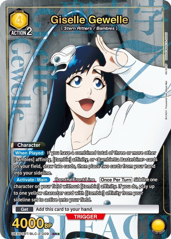 Image for Giselle Gewelle (009) (SR*) (UEX01BT/BLC-2-009) (UEX01BT: BLEACH: Thousand-Year Blood War Vol.2) (UEX01BT) - Union Arena