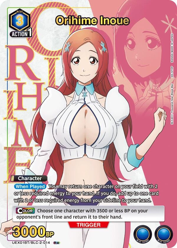 Image for Orihime Inoue (014) (R*) (UEX01BT/BLC-2-014) (UEX01BT: BLEACH: Thousand-Year Blood War Vol.2) (UEX01BT) - Union Arena