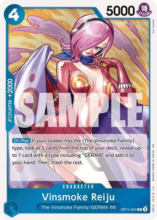 Image for Vinsmoke Reiju (OP11-047) (A Fist of Divine Speed) (OP11) - One Piece Card Game