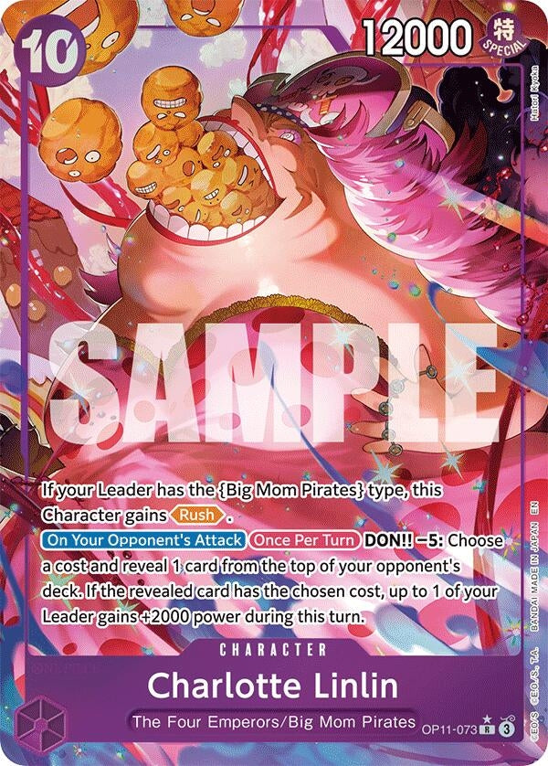 Image for Charlotte Linlin (Alternate Art) (OP11-073) (A Fist of Divine Speed) (OP11) - One Piece Card Game