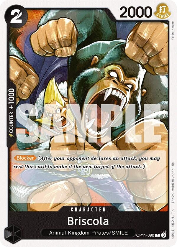 Image for Briscola (OP11-090) (A Fist of Divine Speed) (OP11) - One Piece Card Game