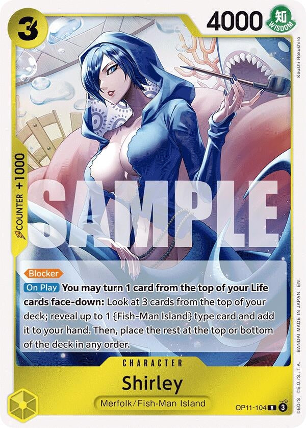 Image for Shirley (OP11-104) (A Fist of Divine Speed) (OP11) - One Piece Card Game