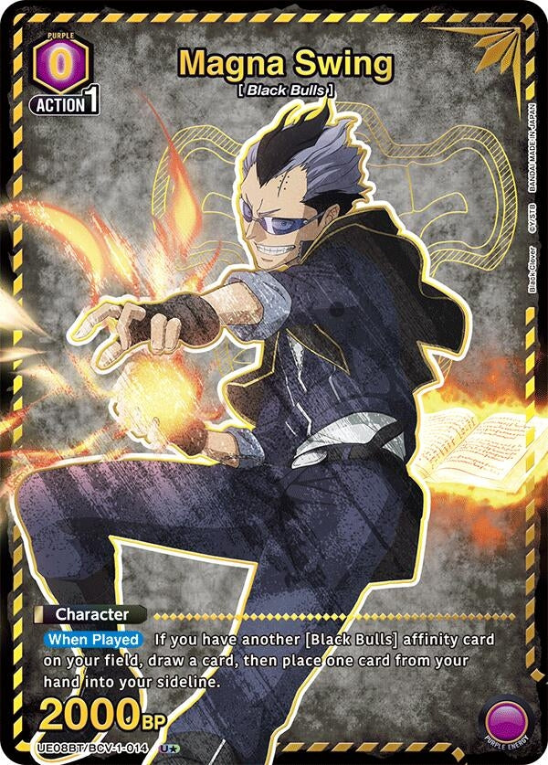 Image for Magna Swing (U*) (UE08BT/BCV-1-014) (UE08BT: Black Clover) (UE08BT) - Union Arena